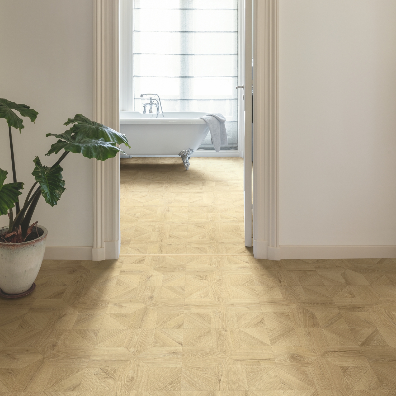 картинка Quick-Step Impressive Patterns Ultra IPU 4142 Дуб песочный брашированный от магазина Дока