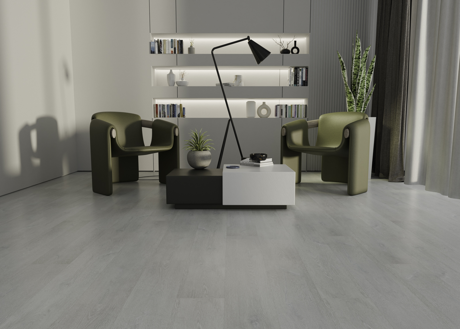 картинка Ideal Flooring Prime Wood 01002 Silver от магазина Одежда+
