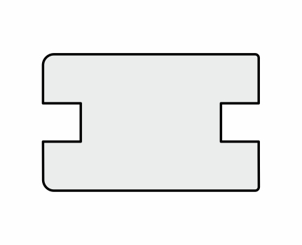 Планка 734П (60/38/2800) Дуб беленый FL