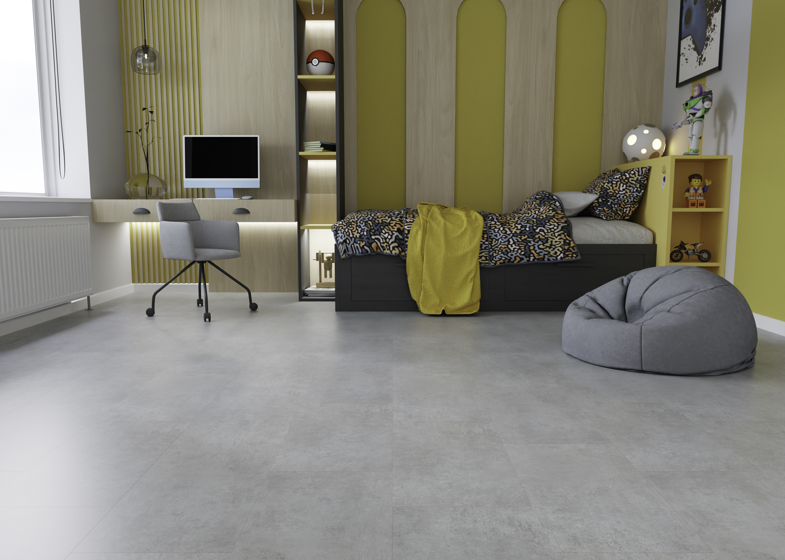 картинка Ideal Flooring Fine Stone 04011 Pebble от магазина Одежда+