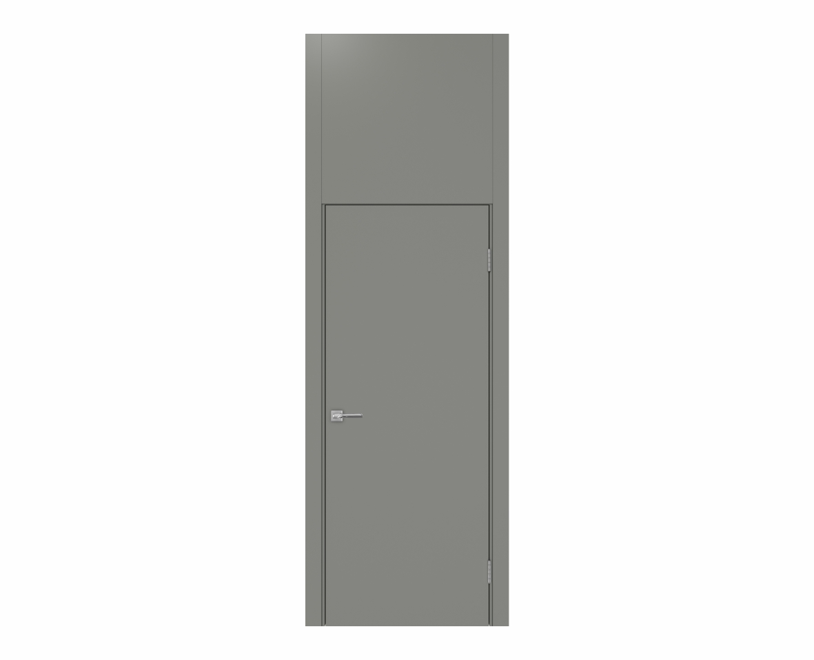 Фальшфрамуга R2 8*Ш950*В770мм. ЭКО-шпон Серый