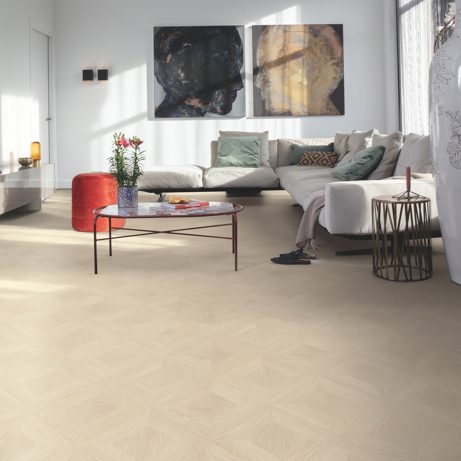 картинка Quick-Step Impressive Patterns Ultra IPU 4672 Дуб палаццо бежевый от магазина Дока