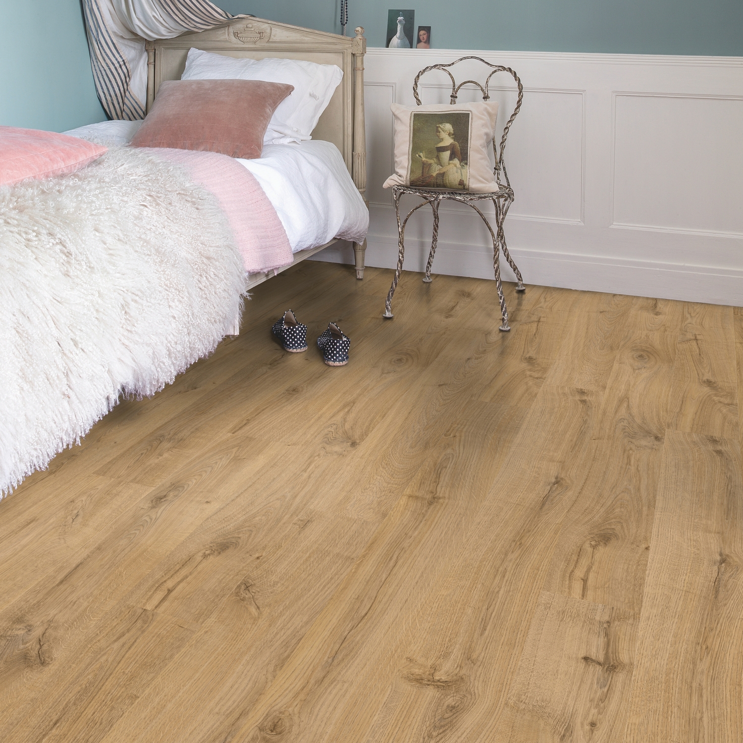Quick-Step Eligna U3458 Дуб теплый натуральный промасленный